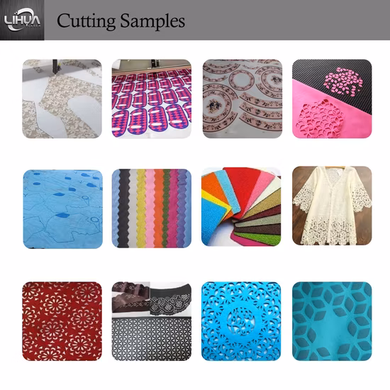 Lihua ビッグビジョン CCD カメラ CO2 レーザーカッター CNC レーザー切断機昇華生地用コンベアベルト付き織物生地用