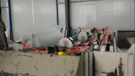 不織布生産ライン用電子計量荷卸し機