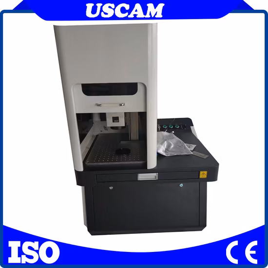 Mopa カラー 3D ダイナミックマーカー Raycus 金属ファイバーレーザー 30 ワットファイバーレーザーマーキングマシン回転付き